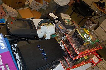 A Test PS2 used by the publication Gamepro.