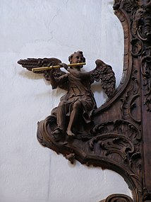 Ange flûtiste Cathédrale de Gdańsk-Oliwa