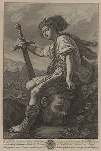 Domenico Fetti, David mit dem Haupte Goliaths