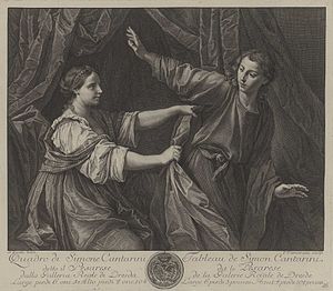Simone Cantarini, Joseph und Potiphars Frau