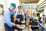 Thumbnail for File:George Miller and Thomas Perez at Dupont Circle Sweetgreen restaurant, 2014.jpg