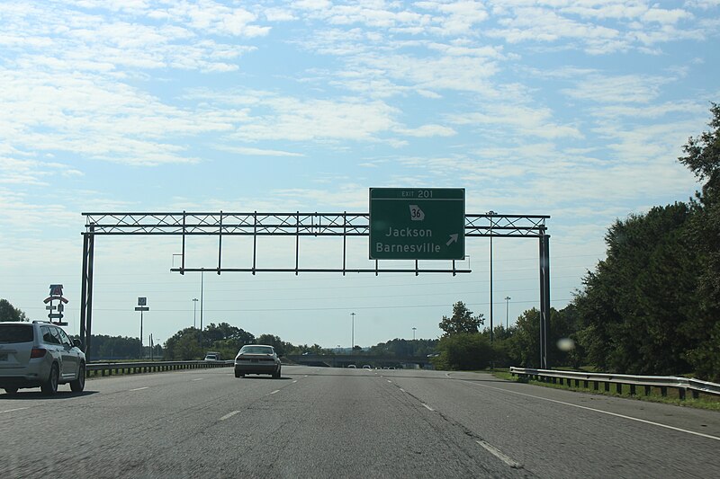 File:Georgia I75sb Exit 201.jpg