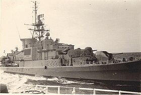 Fregatte Augsburg (F 222) im Jahr 1971