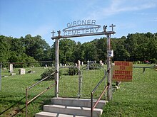 The cemetery at Girdner, Missouri Girdner Cemetery.jpg