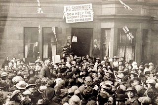 <span class="mw-page-title-main">1915 Glasgow rent strikes</span> Housing protests in Glasgow, Scotland
