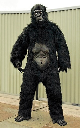 <span class="mw-page-title-main">Gorilla suit</span> Creature suit