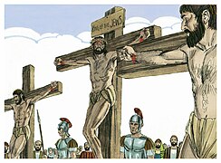 Matthew 27:35-44 Luke 23:39-43 John 19:25-27 Jesus' first 3 hours on the cross