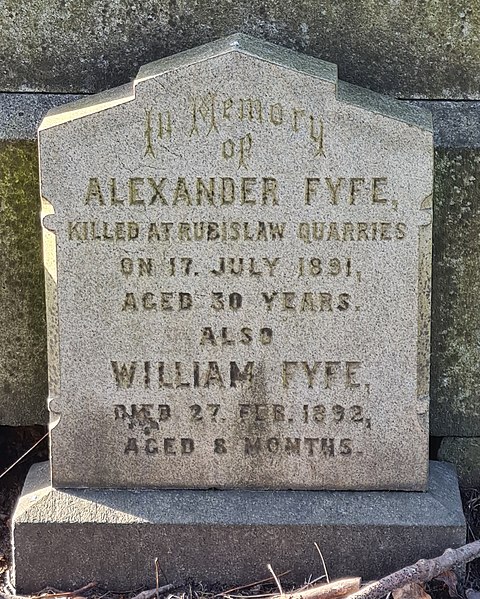 File:Gravestone of Alexander Fyfe.jpg