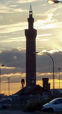 Grimsby Dock Tower, North East Lincolnshire, England (1852)