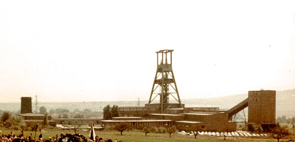 Georg mine in Salzgitter in 1961