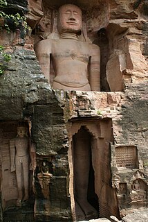 Gopachal rock cut Jain monuments