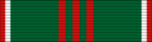 Undress ribbon for the Golden Cross of Merit of Hungary (Civil Division) HUN Cross of Merit of the Hungarian Rep (civil) Gold BAR.svg