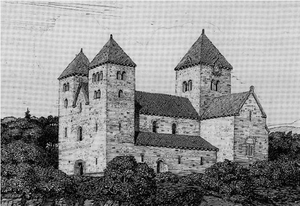 Hamar Domkirke by Olaf Nordhagen.png