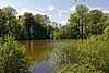 View from the banks of the Brack to the southwest