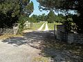 Entrance to the cemetery