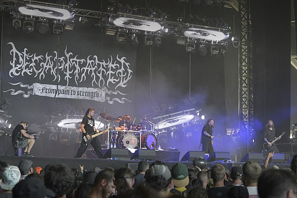 Decapitated at Hellfest in 2017