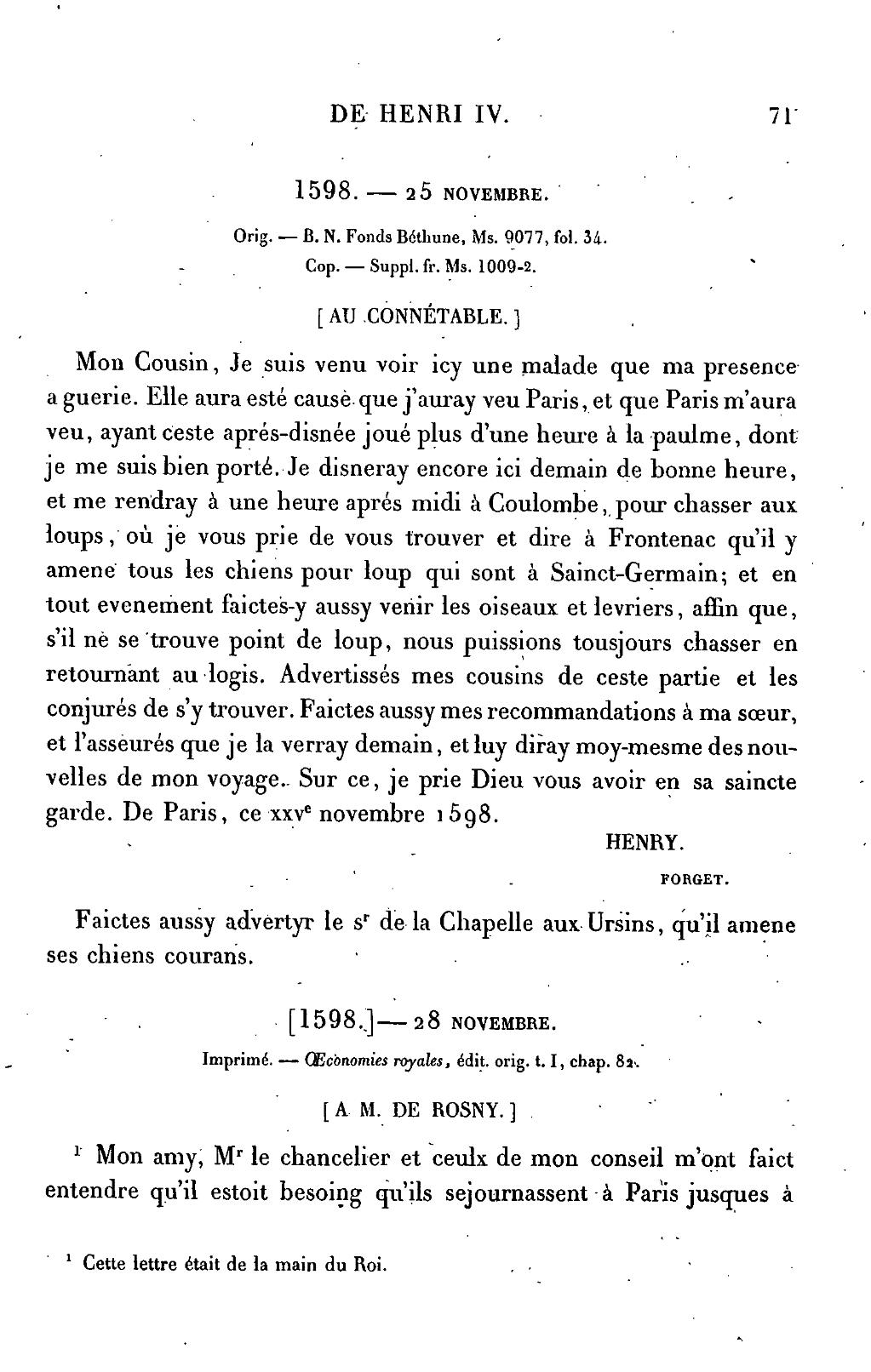 Page Henri Iv Lettres Missives Tome5 Djvu Wikisource