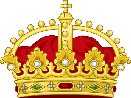 Heraldic crown of the King of the Romans (variant used in the early modern period)