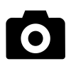 Pictogram representing a camera