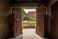 Hohenloher Freilandmuseum - Baugruppe Hohenloher Dorf - Haus Frank aus Elzhausen - Blick hinaus