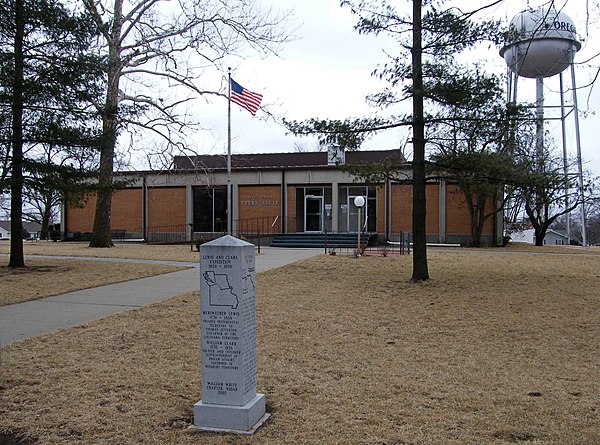 Holt County Courthouse in Oregon