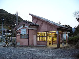 <span class="mw-page-title-main">Honkawachi Station</span> Railway station in Nagayo, Nagasaki Prefecture, Japan