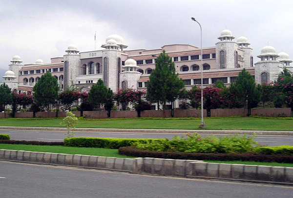 Prime Minister's Office in Islamabad, the principal workplace of the prime minister.