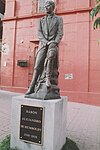 Estatua de Humboldt en Cuernavaca, México