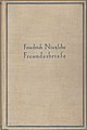 IB 421/1 Richard Oehler (Hrsg.): Freundesbriefe, Jahresgabe 1931 der Gesellschaft der Freunde des Nietzsche-Archivs, Leineneinband