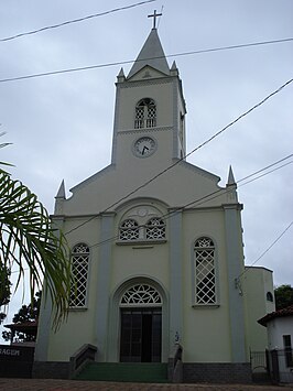 Katholieke kerk Nossa Senhora da Conceição in het centrum van Conceição de Ipanema