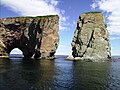 Rocher Percé in front of Ile Bonaventure