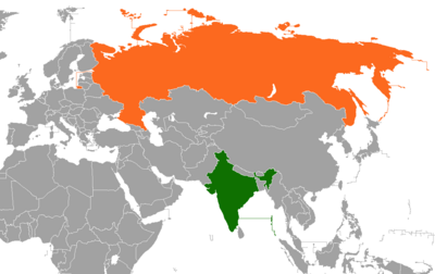 Relaciones India-Rusia