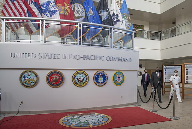 The command was renamed from "Pacific Command" to "Indo-Pacific Command" in 2018.