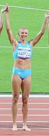 Irina Naumenko, spätere Irina Karpowa, kam auf den 22. Platz