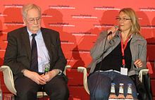 István Szabó (li.) als Jury-Präsident beim Internationalen Filmfestival Mannheim-Heidelberg 2013