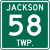 Jackson Township Route 58, Coshocton County, Ohio.svg