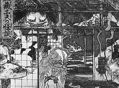 Image 15Japanese wood block illustration from 19th century (from History of manga)