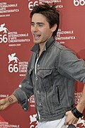 Jared Leto at the 66th Venice International Film Festival.