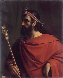 Caribert, roi franc de Paris et de l'ouest de Gaule (mort en 567), château de Versailles.