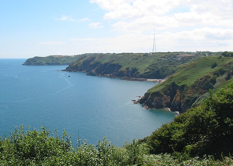 File:Jersey North coast looking East from Ronez.jpg