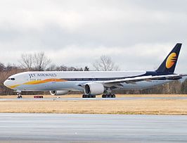 Boeing 777-300ER van Jet Airways