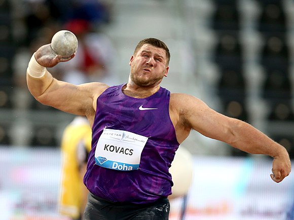 Zweiter WM-Titel für Joe Kovacs mit einem Meisterschaftsrekord von fast 23 Metern