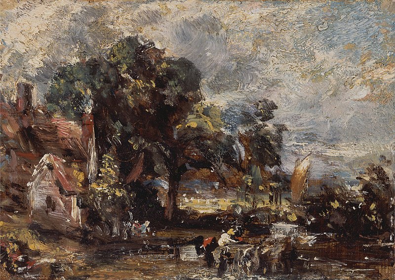 File:John Constable - Sketch for "The Haywain" - Google Art Project.jpg