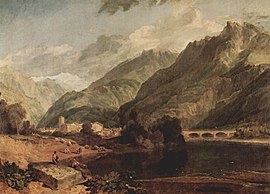 Bonneville, Haute-Savoie von J.M.W. Turner