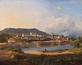 Julius Theodor Gruss – Pohled na Litoměřice (1847)