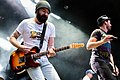 Sascha Eigner (Guitar) and Sven Lauer (Vocals, Guitar) of German Indie-Rock group Jupiter Jones at Bochum Total (2016), Sparkassen-Bühne, Bochum (DEU) /// leokr.de for Wikimedia Commons