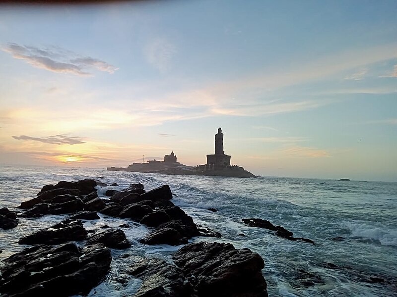 File:Kanyakumari Beach.jpg