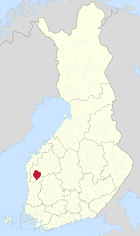 Lage von Kauhajoki in Finnland