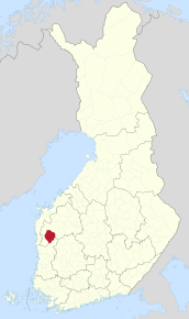 Poziția localității Kauhajoki