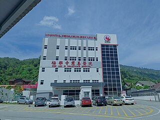 <span class="mw-page-title-main">Kek Lok Si Charitable Hospital</span> Hospital in Penang, Malaysia